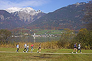 Laufen am Wolfgangsee